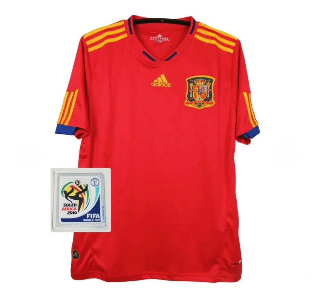 Maglia Spagna Retro Home 2010 - Con Patch