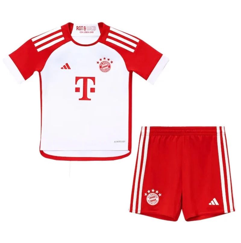 T-shirt e Pantaloncini per Bambino Bayern de Múnich Home 23/24