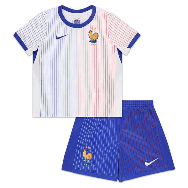 T-shirt e Pantaloncini per Bambino Francia  Away 24/25