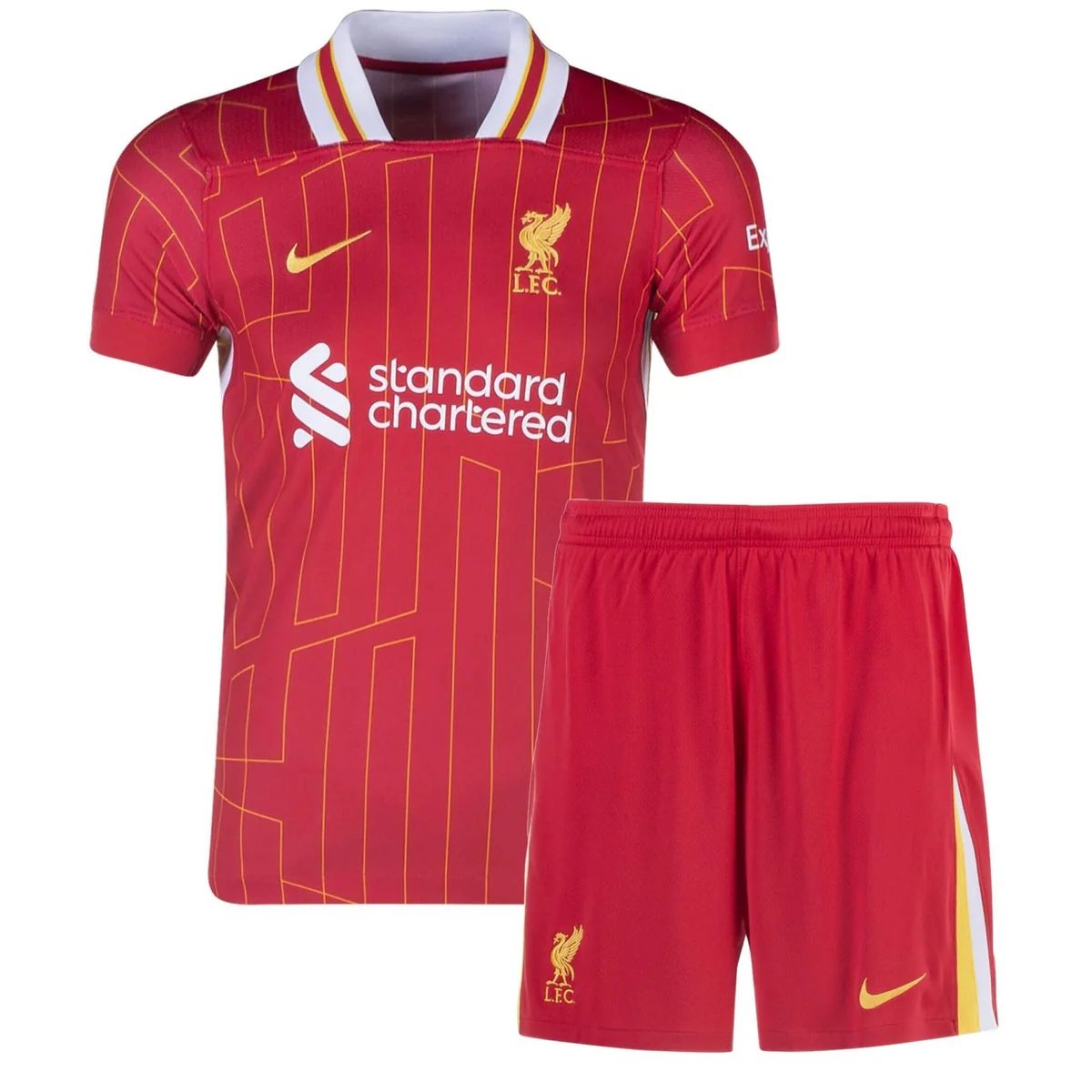 T-shirt e Pantaloncini per Bambino Liverpool 24/25