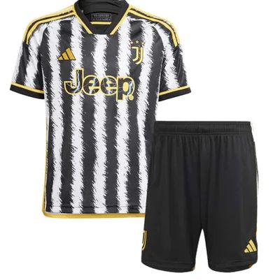 T-shirt e Pantaloncini per Bambino Juventus Home 23/24