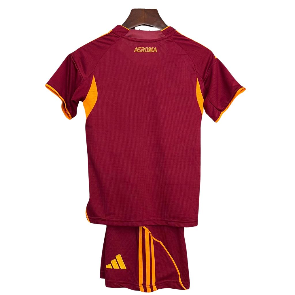 T-shirt e Pantaloncini Bambino AS Roma Home 2025/26