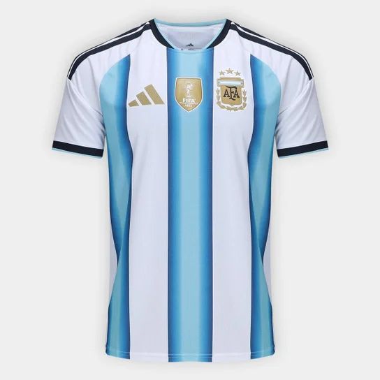 Maglia Argentina Home 26/27 - CON TOPPA DEL CAMPIONE DELLA COPPA DEL MONDO