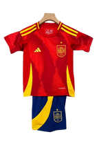 T-shirt e Pantaloncini per Bambino Spagna Home 24/25