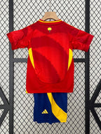 T-shirt e Pantaloncini per Bambino Spagna Home 24/25