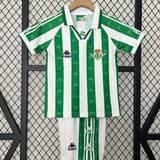T-shirt e Pantaloncini per Bambino Real Betis Home - Retro 95/97