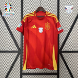 Maglia Spagna Home 24/25 - Con Patch UCL