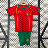 T-shirt e Pantaloncini per Bambino Portogallo - Retro 2004