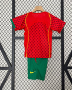 T-shirt e Pantaloncini per Bambino Portogallo - Retro 2004