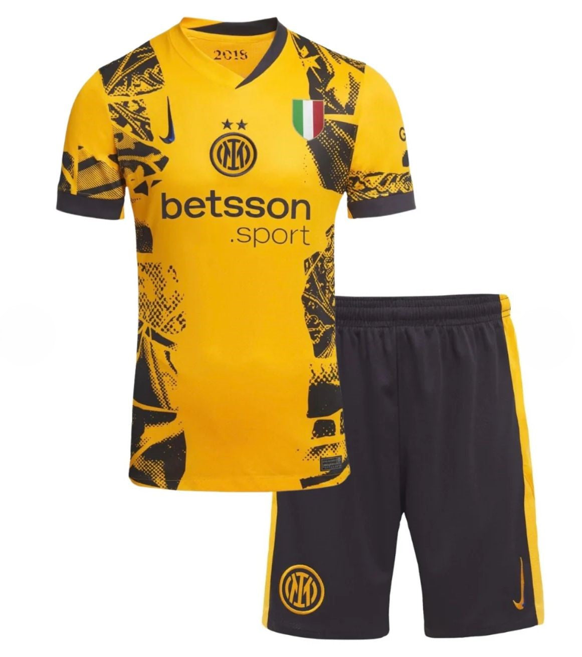 T-shirt e Pantaloncini per Bambino Inter Third 24/25