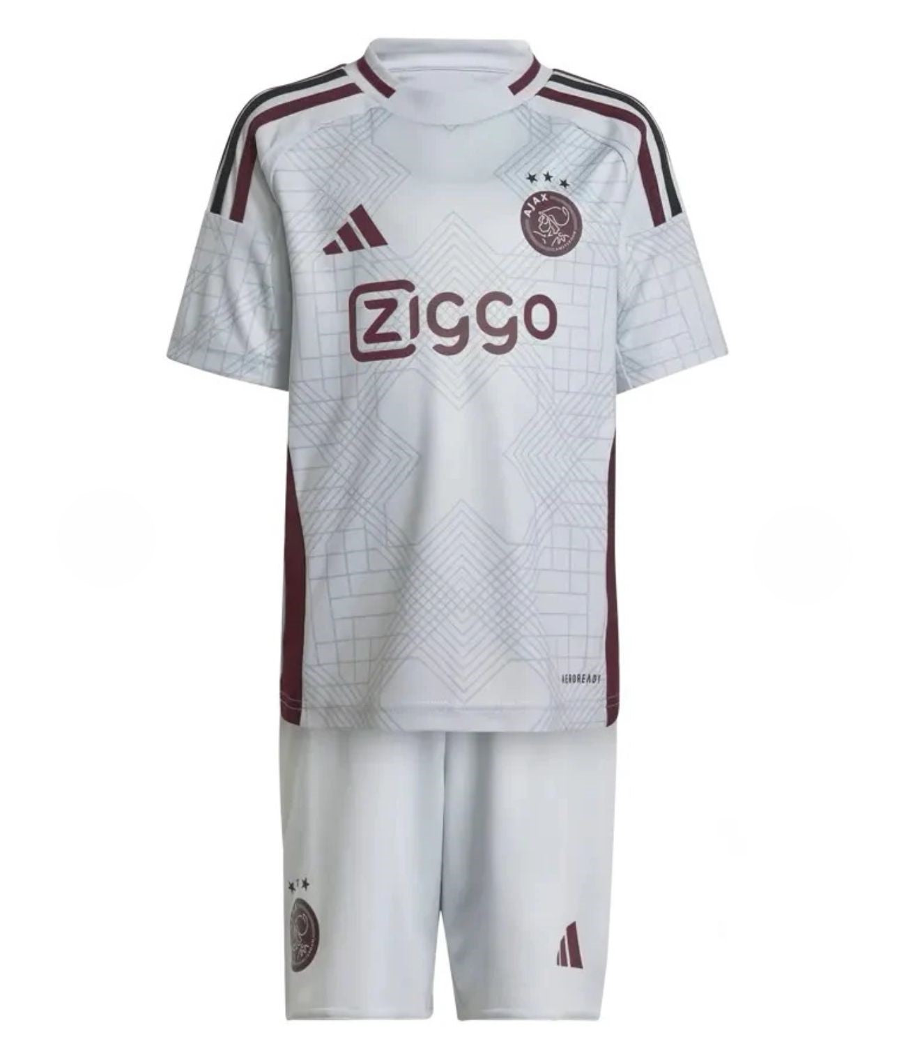 T-shirt e Pantaloncini per Bambino Ajax Third 24/25