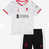 T-shirt e Pantaloncini per Bambino Liverpool Third 24/25