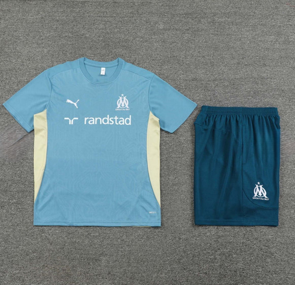Maglia e Pantaloncini da Allenamentoo Olympique de Marseille 24/25