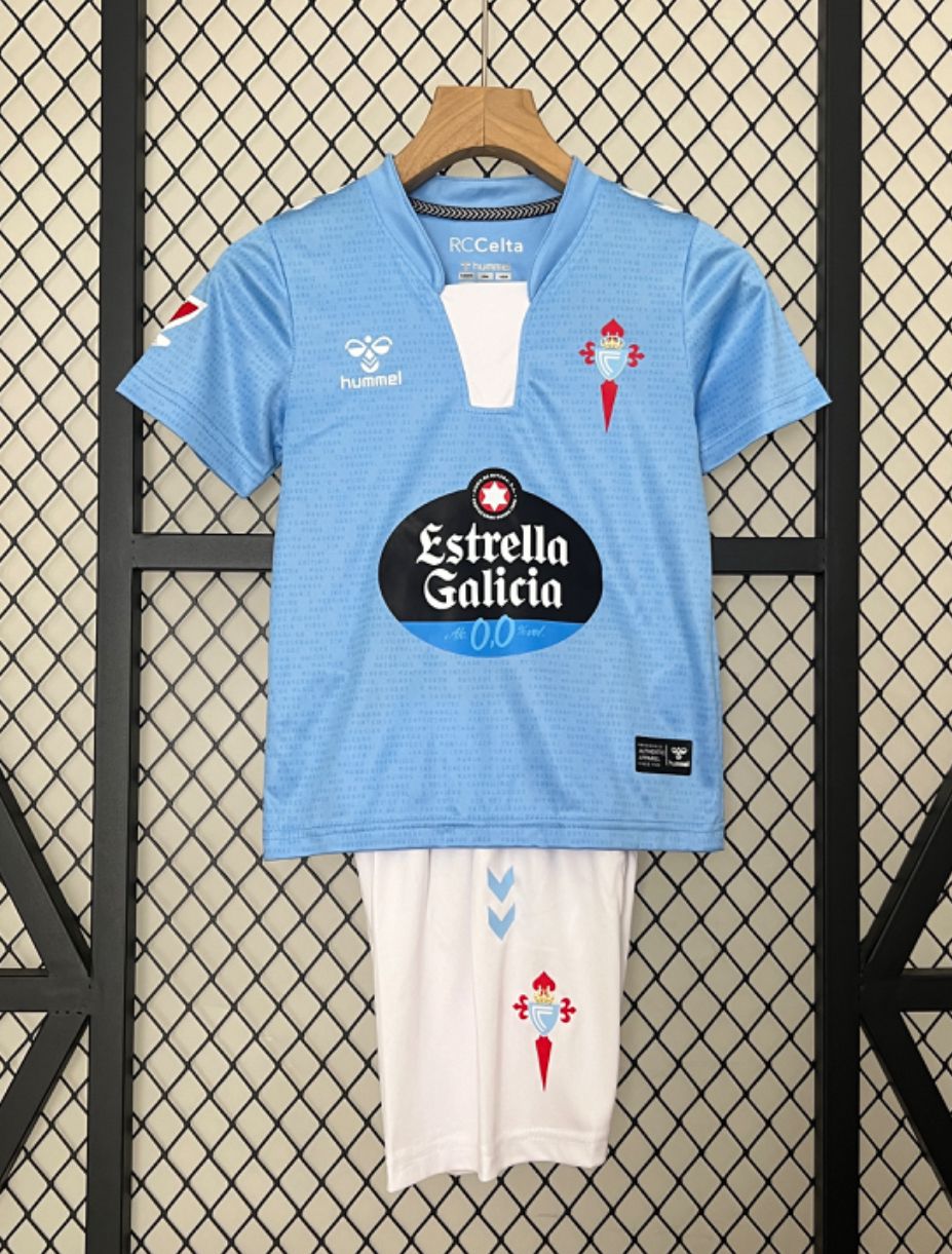 T-shirt e Pantaloncini per Bambino RC Celta Home 24/25