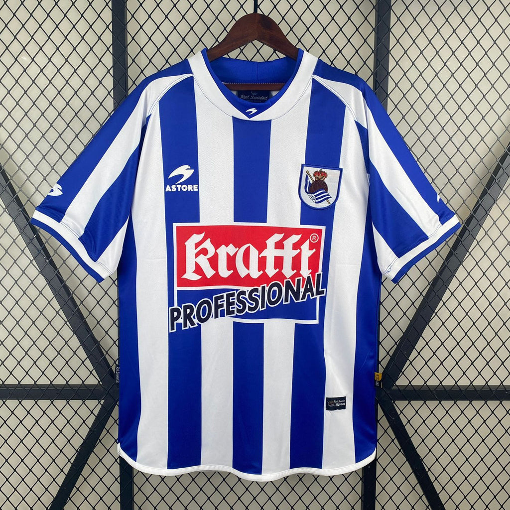 Maglia Retro Real Sociedad Home 2002/2003