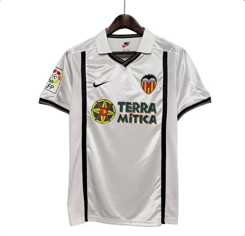 Maglia Retro Valencia 2001 - Con Patch