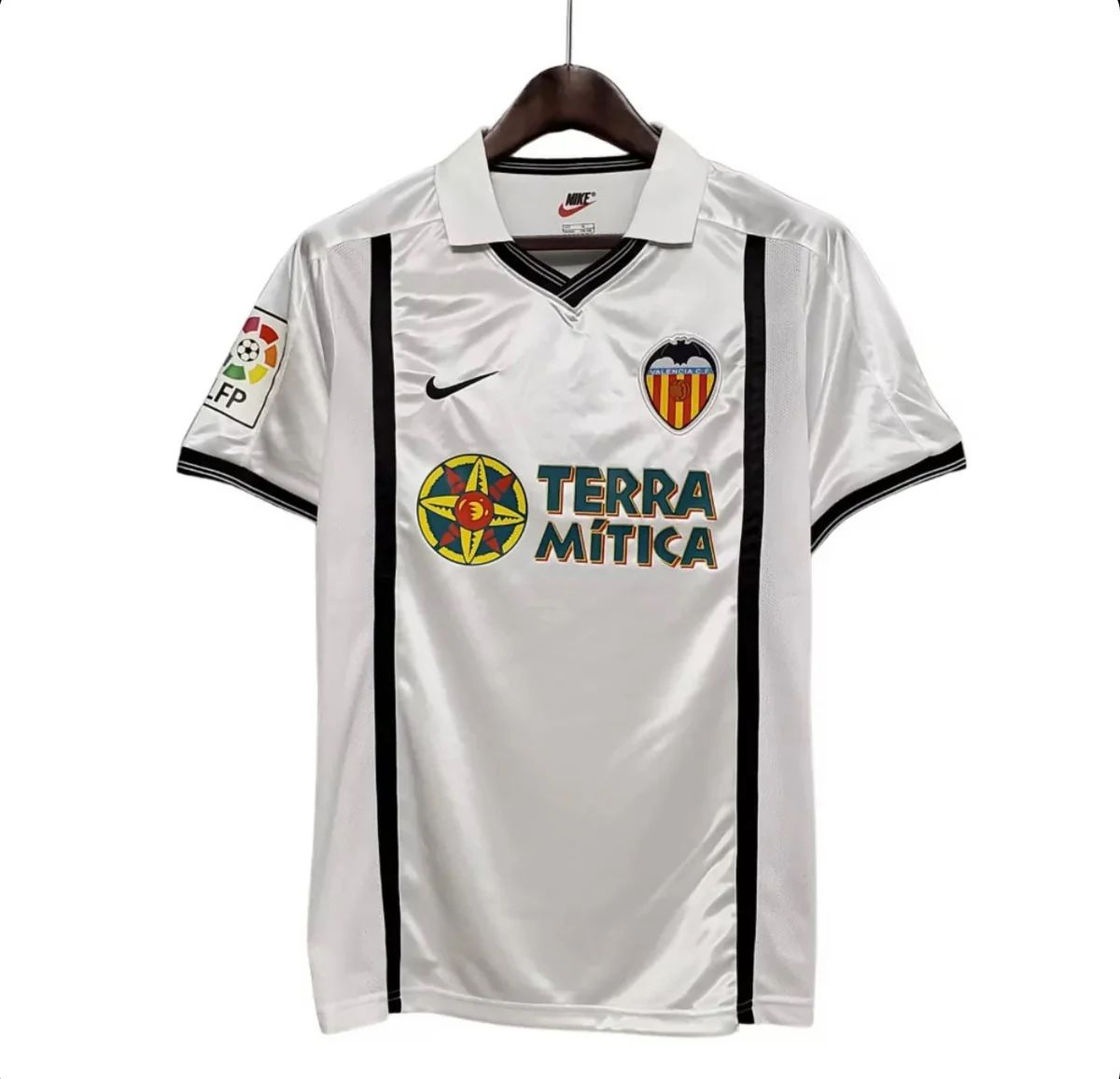Maglia Retro Valencia 2001 - Con Patch