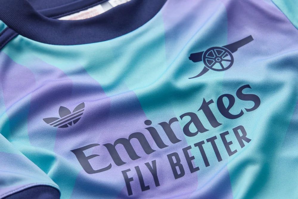 T-shirt e Pantaloncini per Bambino Arsenal Third 24/25