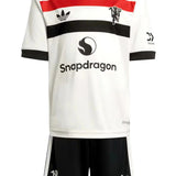 T-shirt e Pantaloncini per Bambino Manchester United Third 24/25