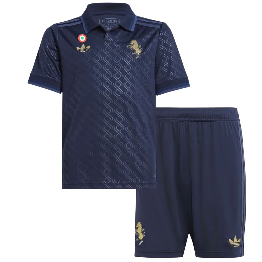 T-shirt e Pantaloncini Bambino Juventus Third 2024/25