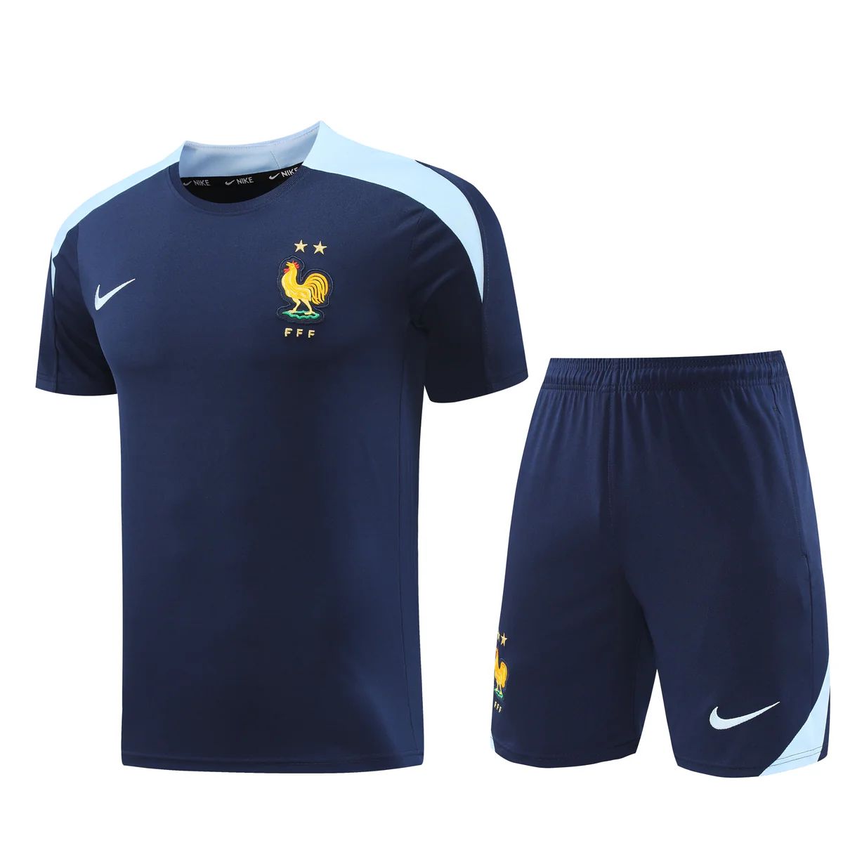 Maglia e Pantaloncini da Allenamento Francia 24/25