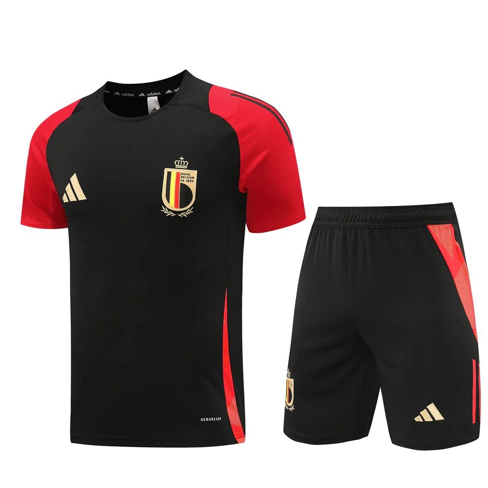 Maglia e Pantaloncini da Allenamento Belgio 24/25
