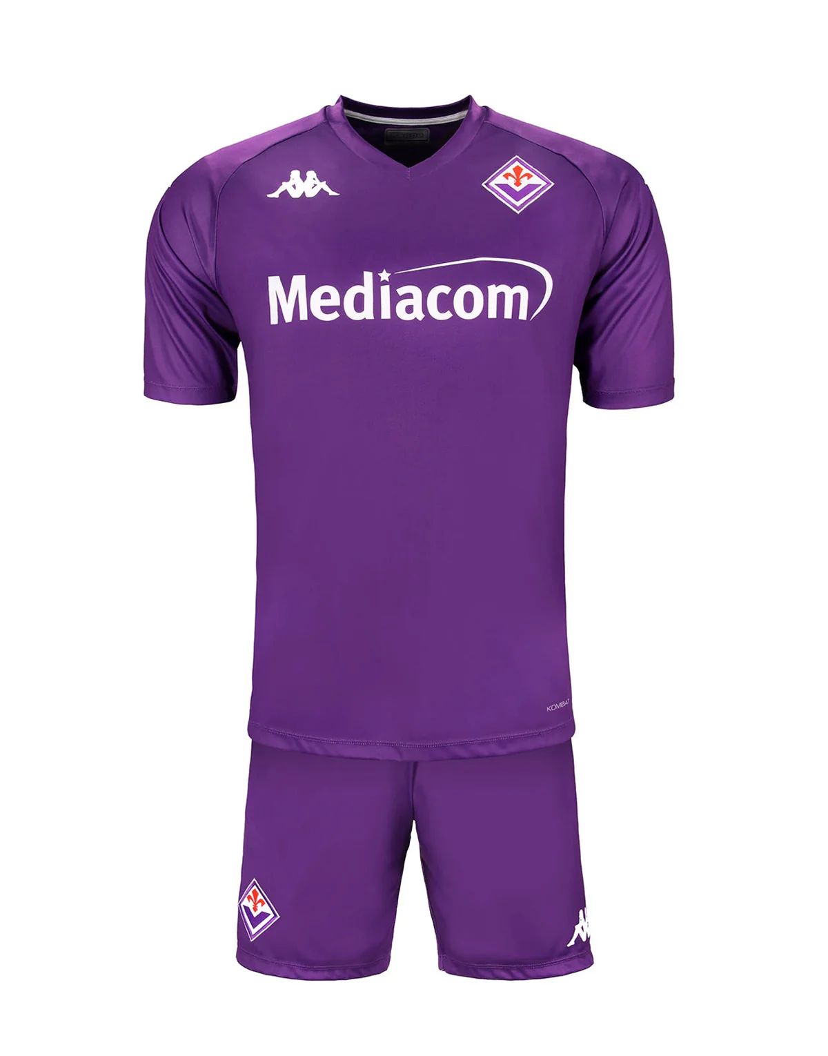 T-shirt e Pantaloncini per Bambino ACF Fiorentina Home 24/25