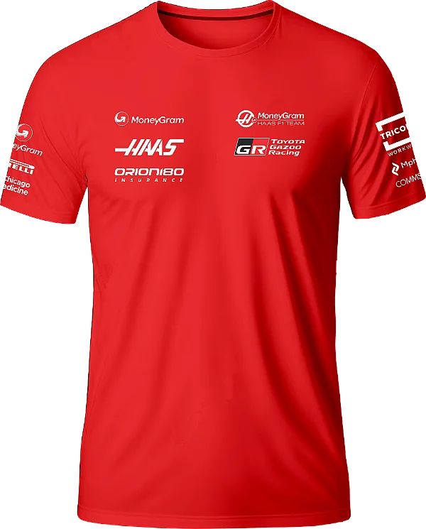 Maglia F1 Haas Team 2025