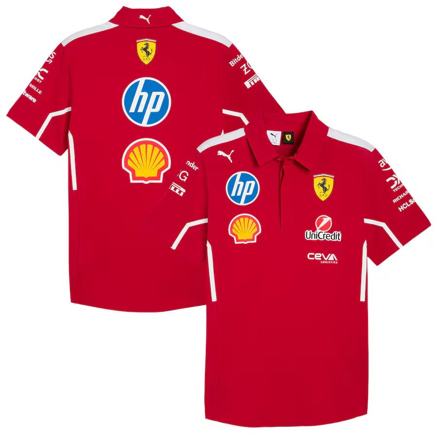 Maglia F1 Ferrari Team 2025 - Polo