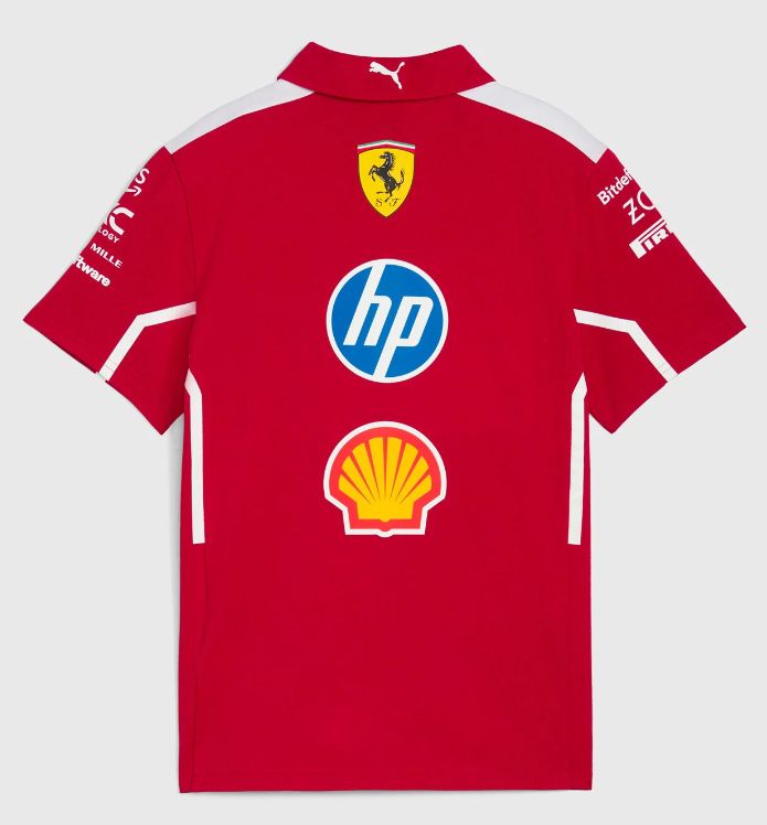 Maglia F1 Ferrari Team 2025 - Polo