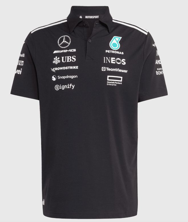 Maglia F1 Mercedes Team 2025 - Polo