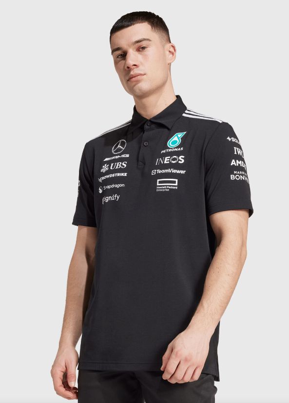 Maglia F1 Mercedes Team 2025 - Polo