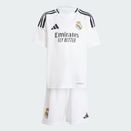 T-shirt e Pantaloncini per Bambino Real Madrid Home 24/25
