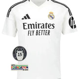 Maglia Real Madrid Home 24/25 - Con Patch UCL 15
