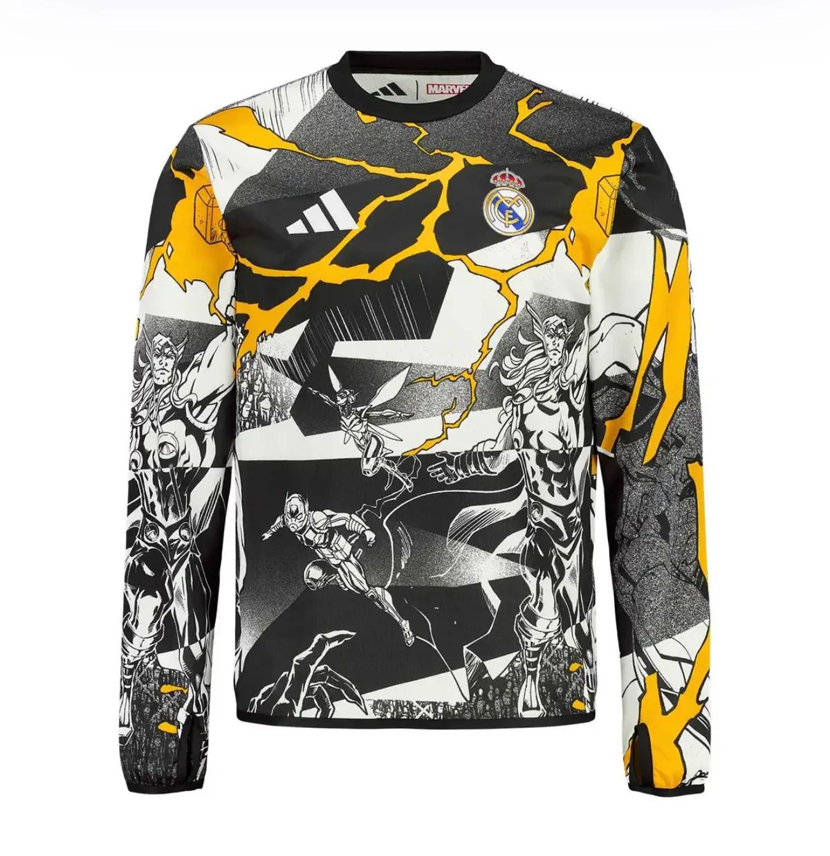 Maglia Real Madrid MARVEL 25/26 - Manica Lunga