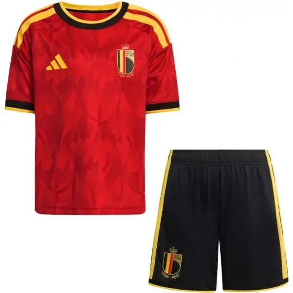 T-shirt e Pantaloncini Bambino Belgio Home 2026/27