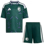 T-shirt e Pantaloncini Bambino Arabia Saudita Home 2026/27