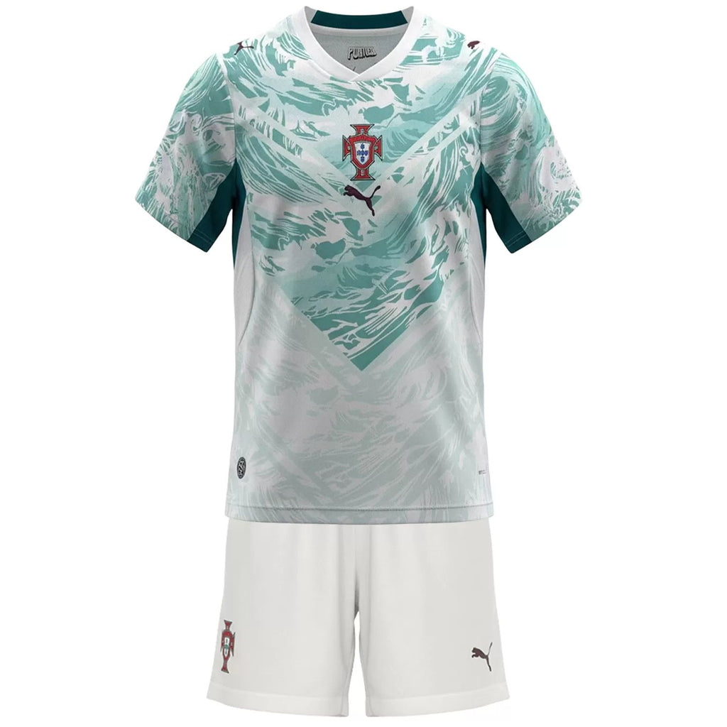 Maglia e Pantaloncini Bambino Portogallo Away 2026/27