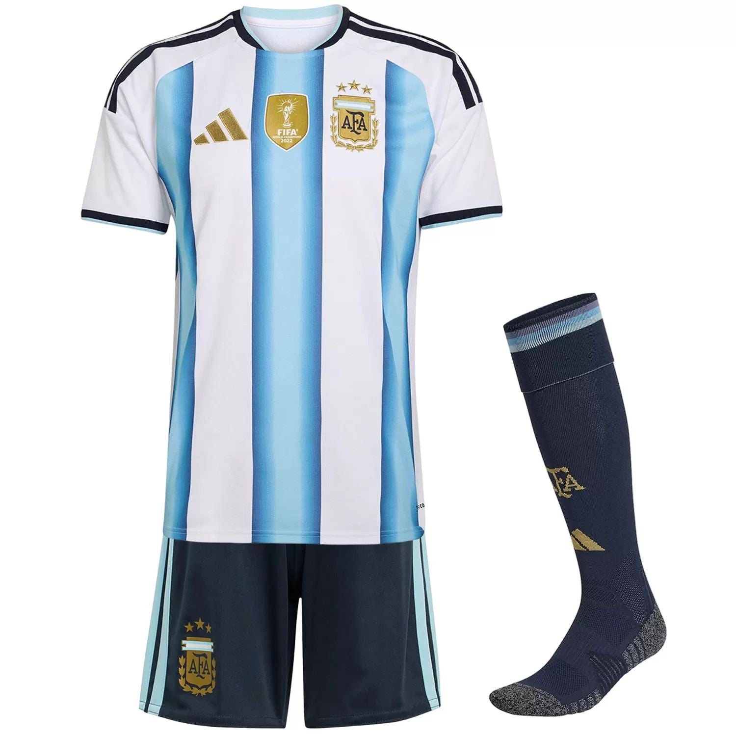 T-shirt e Pantaloncini Bambino Argentina Home 2026/27 - Con Calzettoni