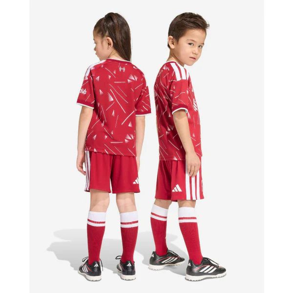 T-shirt e Pantaloncini Bambino Liverpool Home 2026/27