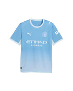 T-shirt e Pantaloncini Bambino Manchester City Home 2026/27 - Con Calzettoni