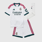 T-shirt e Pantaloncini Bambino Real Madrid Home 2026/27 - Con Calzettoni