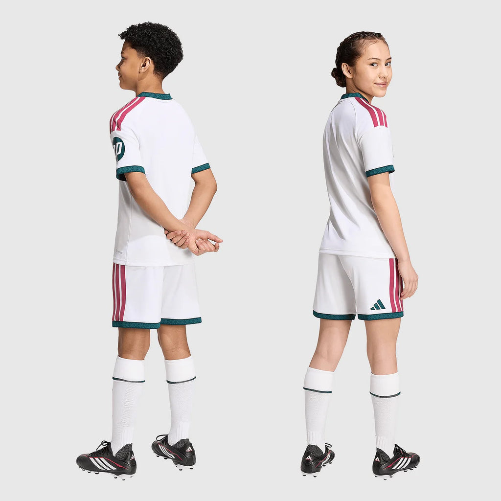 T-shirt e Pantaloncini Bambino Real Madrid Home 2026/27 - Con Calzettoni