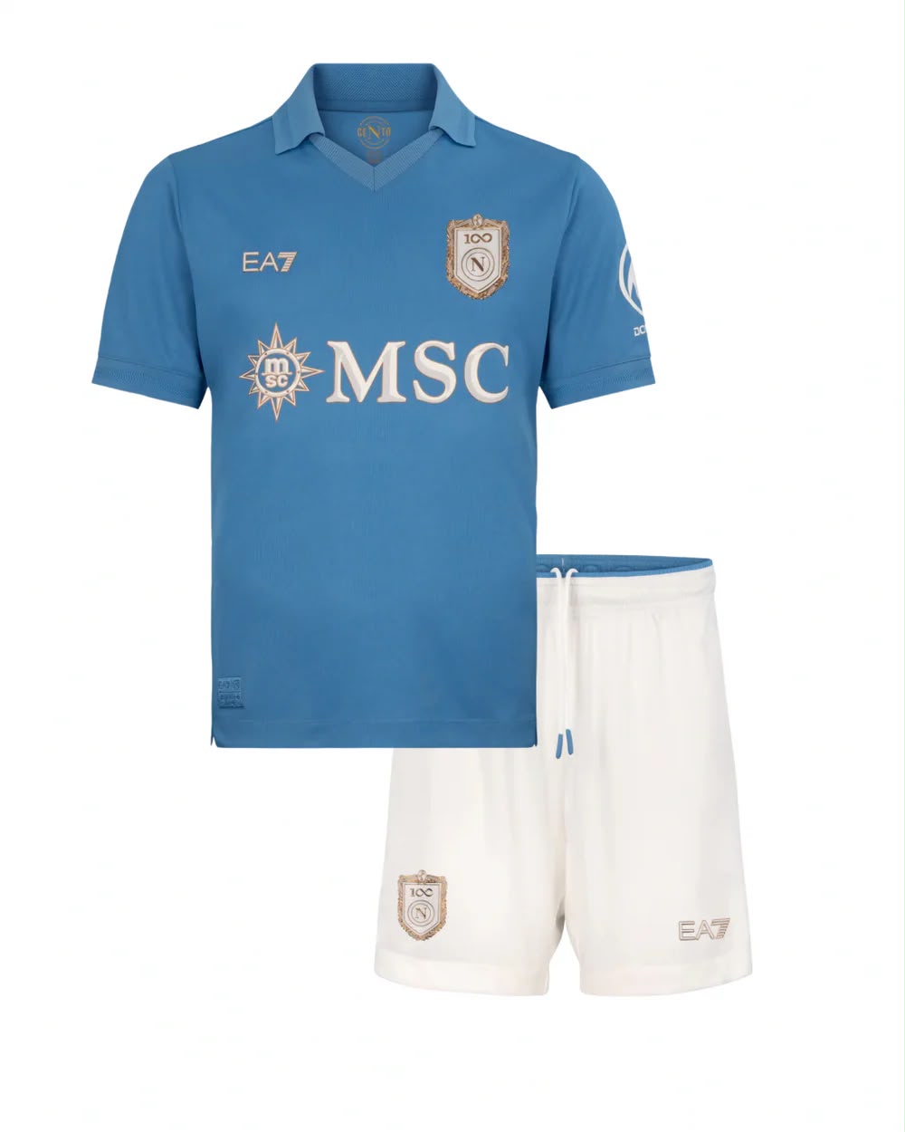 T-shirt e Pantaloncini Bambino SSC Napoli Home 2026/27