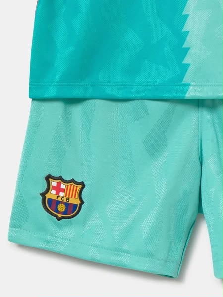 T-shirt e Pantaloncini Bambino FC Barcelona Third 26/27