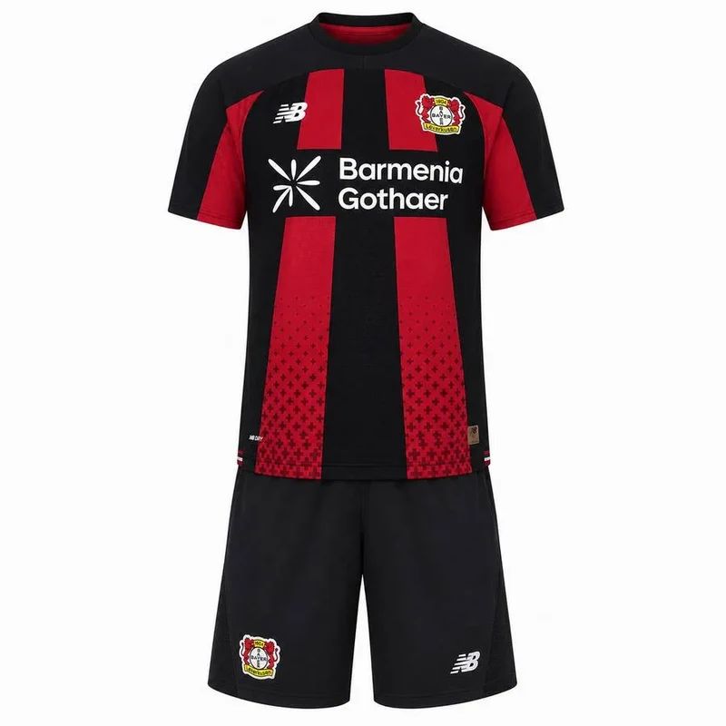 T-shirt e Pantaloncini Bambino Bayer Leverkusen Home 26/27
