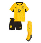 T-shirt e Pantaloncini Bambino Borussia Dortmund Home 26/27 - Con Calzettoni
