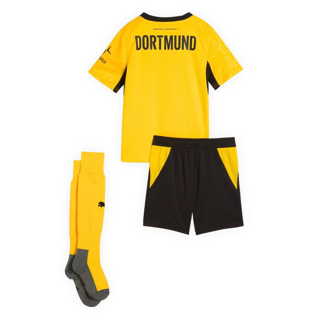 T-shirt e Pantaloncini Bambino Borussia Dortmund Home 26/27 - Con Calzettoni