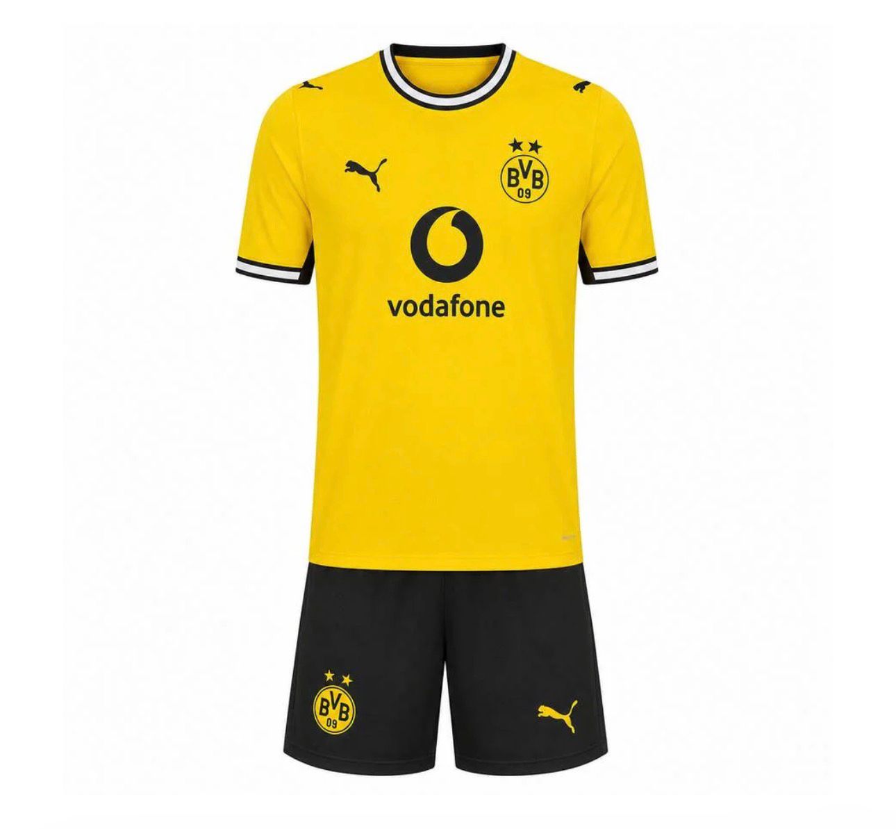 T-shirt e Pantaloncini Bambino Borussia Dortmund Home 26/27