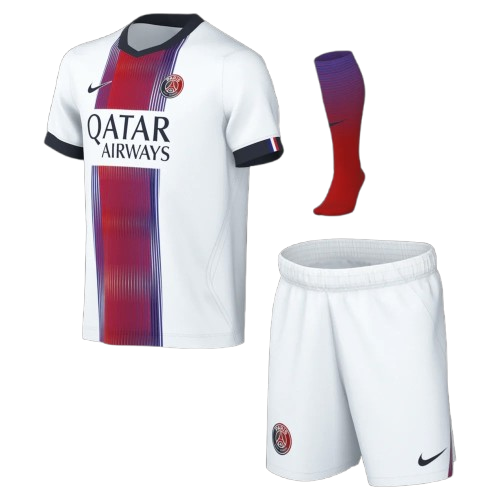 T-shirt e Pantaloncini Bambino PSG Away 2026/27 - Con Calzettoni